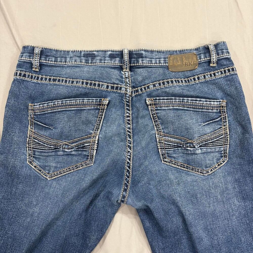 Bke Men's Blue Jeans - Picture 4 of 8